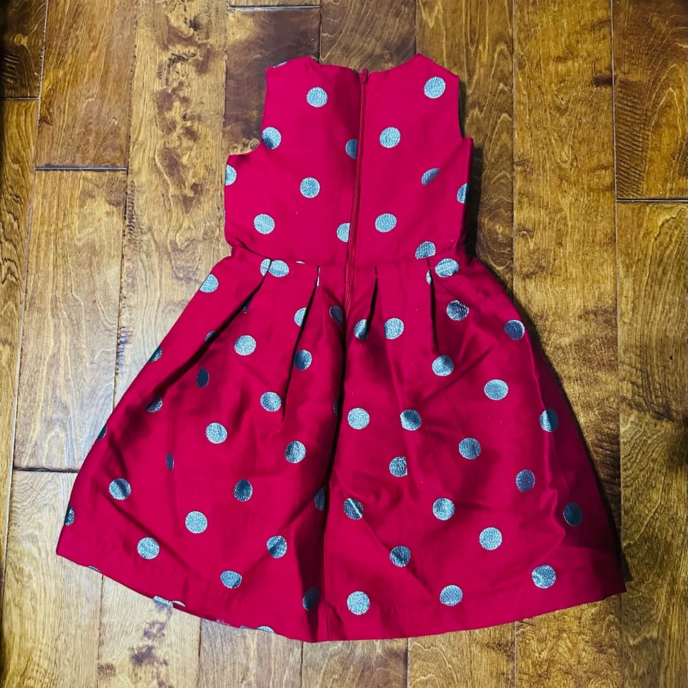 Red Polka Dot Kids Dress